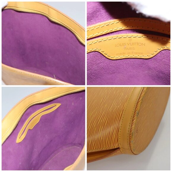 LOUIS VUITTON Epi Saint Jacques Hand Bag Yellow - Picture 12 of 14